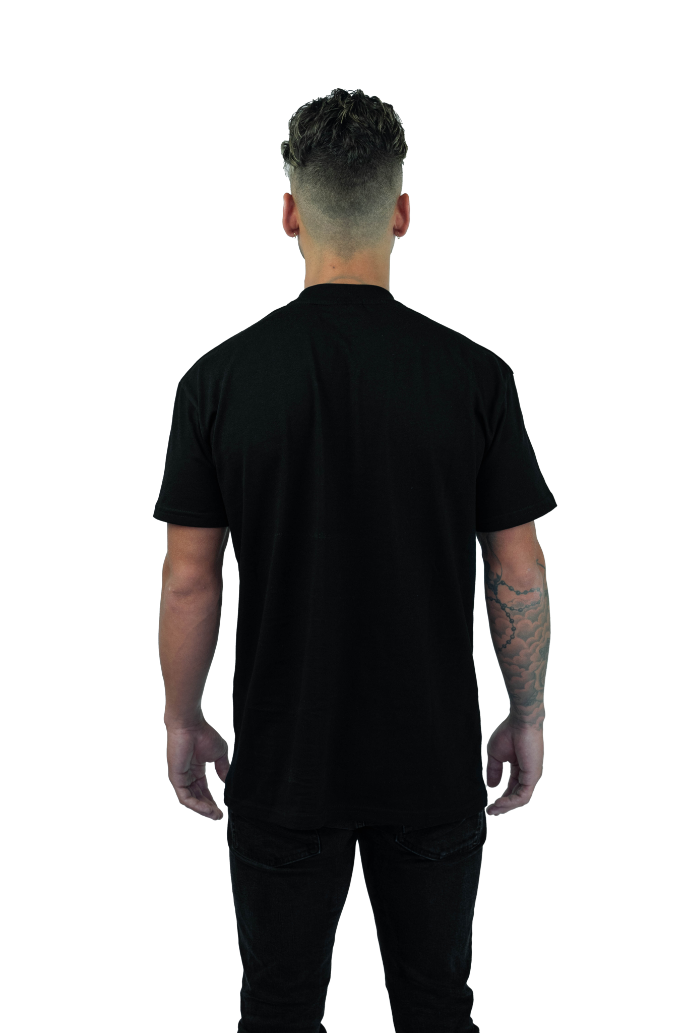 Droplets T-shirt Black